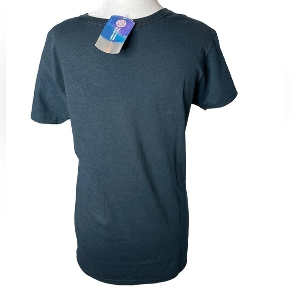 Kansas Jayhawks Glitzy Icon Officially Licensed Short Sleeve T-Shirt Women’s M - Picture 8 of 12